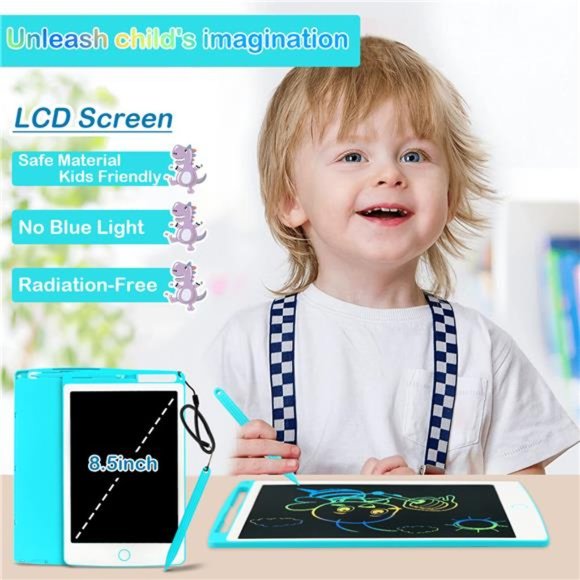Electronic Tablet, LCD Drawing Doodle Pad, Educational Learning Toys for Toddler - Picture 7 of 14